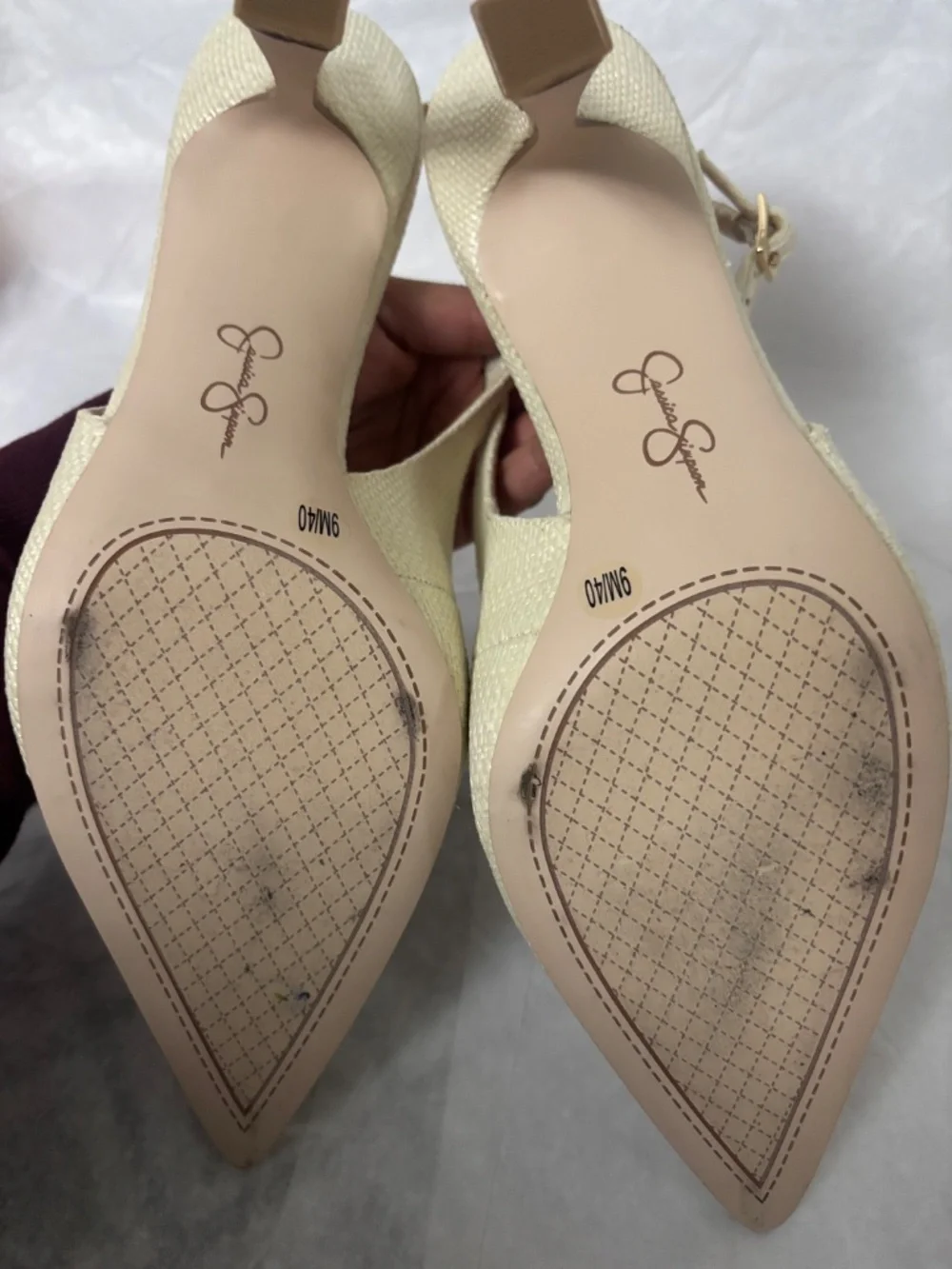 Jessica Simpson Pump- Cream color